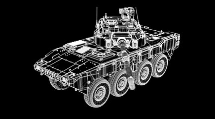 Armored infantry vehicle