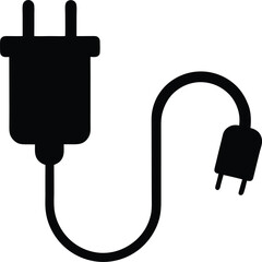 electric plug silhouette
