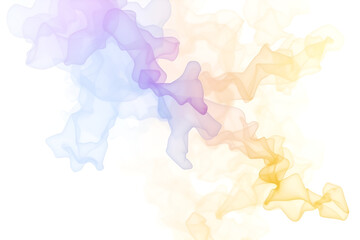 Abstract colorful watercolor paint pattern, grunge art illustration with a decorative green, blue, and yellow ink paper texture, Generative AI