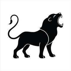 vector illustration of a lion