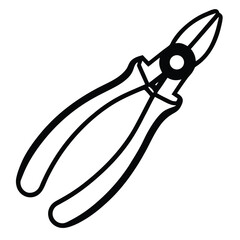 vector illustration of a knife