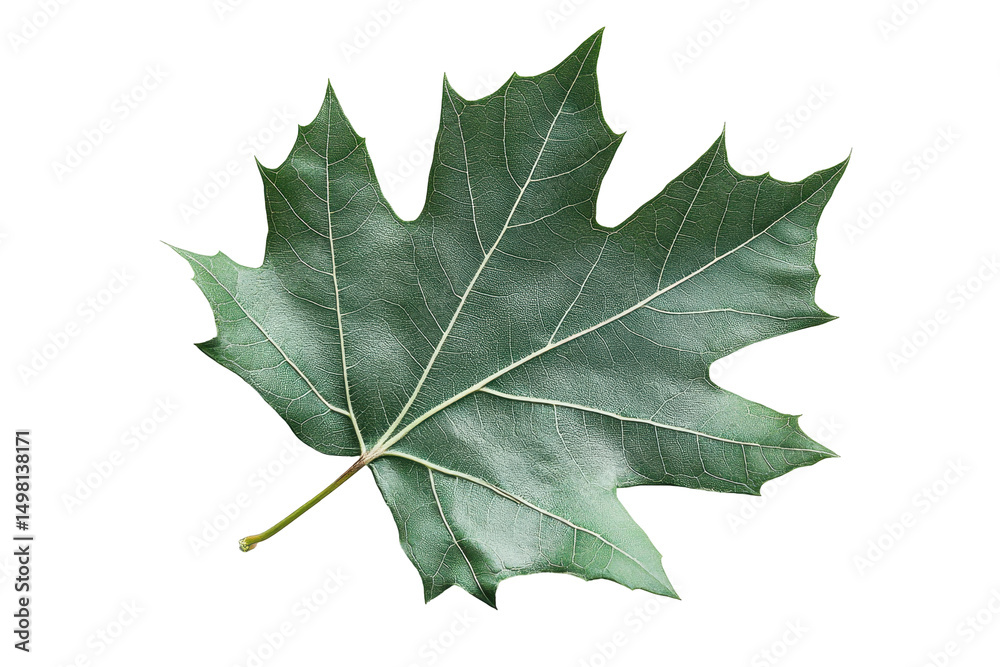 Poster blue leaf design featuring transparency and intricate details suitable for digital art and nature-th