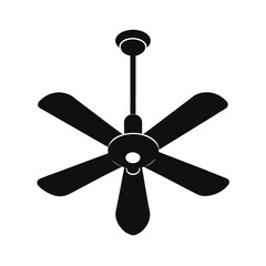 fan isolated on white background