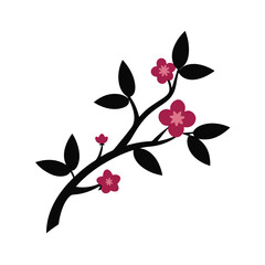 vector illustration of an abstract floral background