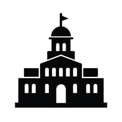 vector illustration of a temple