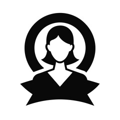 silhouette of a woman with a book