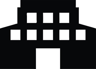 building vector silhouette