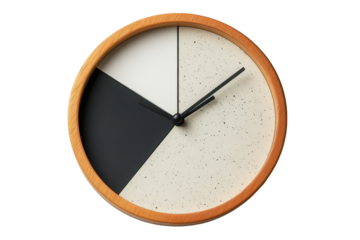 Colorful and modern clock icon with a soft gradient background showcasing blue and purple tones