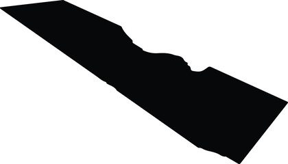 &AElig;r&oslash; Denmark silhouette map