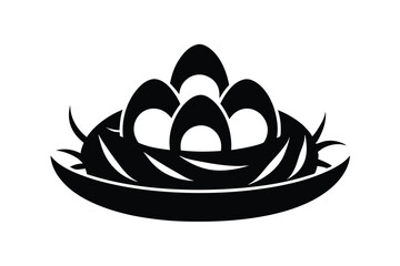 vector illustration of a egg