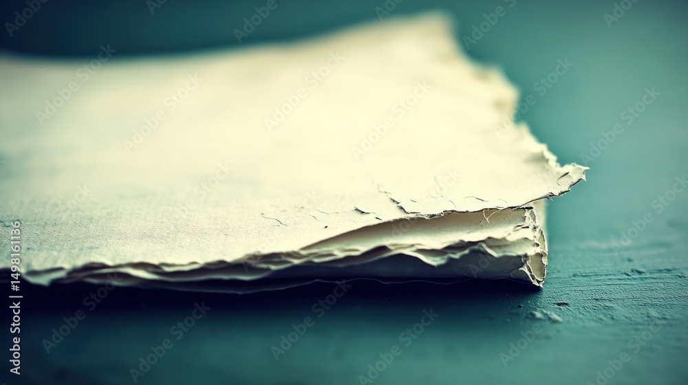 Canvas Prints aged paper texture with subtle creases and soft lighting effects