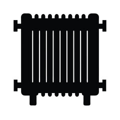 air conditioner on white background