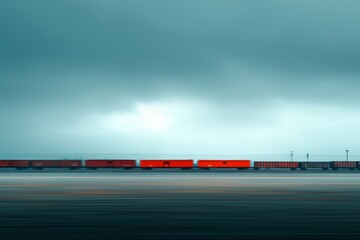 Obraz premium Vehicles in Motion: Transport on the Move