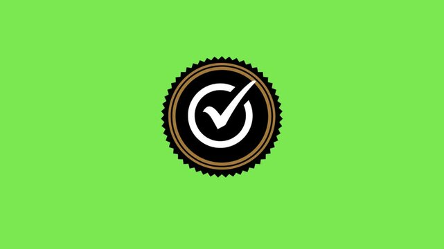 vector illustration of a label