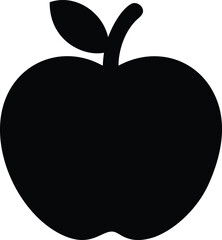 cool apple silhouette 