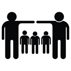   man icon man signal icon vector