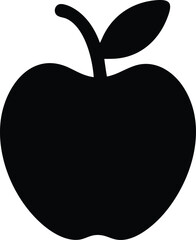 cool apple silhouette 