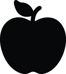 cool apple silhouette 