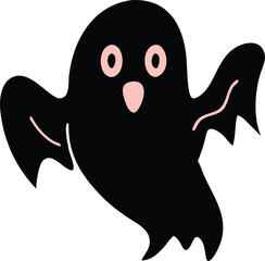 cool ghost silhouette