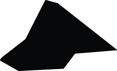 Agios Dimitrios Cyprus silhouette map