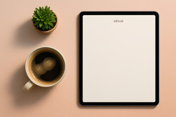 Peaceful Digital Reading Moment