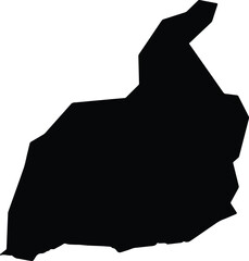 Acheen Afghanistan silhouette map