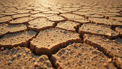 Dry Cracked Earth