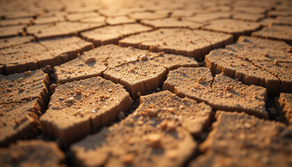 Dry Cracked Earth