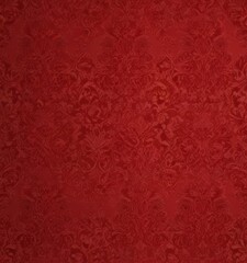 Intricate red damask wallpaper, classic elegance , wallpaper, background image, floral