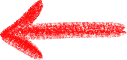 red grunge arrow vector.