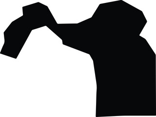 Akeshushi China silhouette map