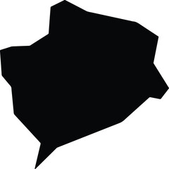 Akaki Cyprus silhouette map