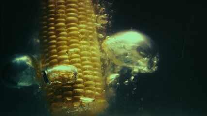 Corn Falls in Water - Powered by Adobe
