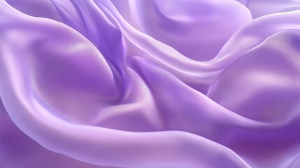 Fototapeta premium Floating lilac fabric