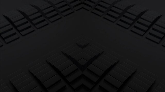 This stock motion graphics video includes a clip of a Modern Black Wave Animation

