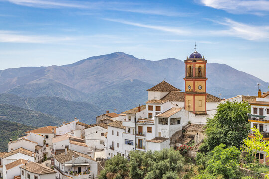 Algatocin, Malaga, Andalusia, Spain. Mountain village.