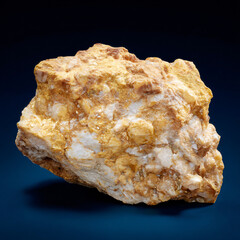 Rock Mineral Stone Geology Natural Earth Texture Yellow White Hard Crystalline Formation Rough Background Material Organic Substance Layered Patterns Abstract Light Closeup Purification Density Sample