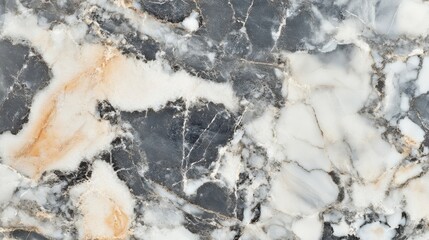 Fototapeta premium Elegant Marble Texture with Gray, White, and Warm Accents