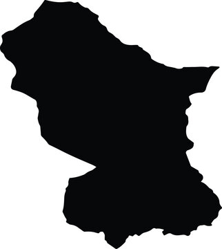 ALBESTII DE MUSCEL Romania silhouette map
