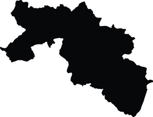 Alausi Ecuador silhouette map
