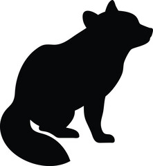 raccoon silhouette