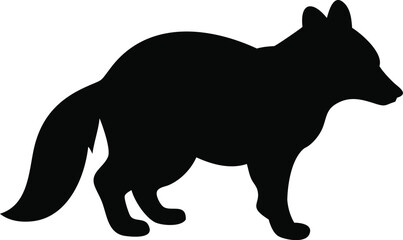 raccoon silhouette