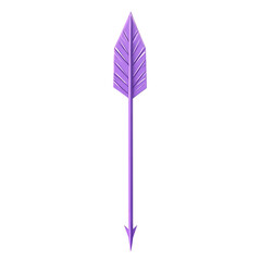 Contemporary Arrow with Minimal Sharp Vectors in Vi Isolated on Transparent Background