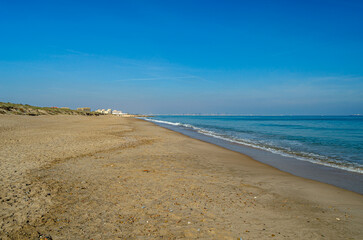View of Saler Beach, Valencia, Spain