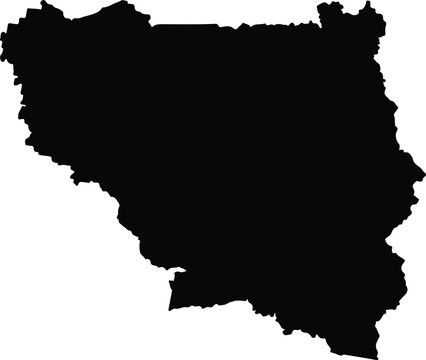Armidale Australia silhouette map