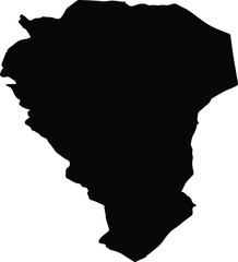 Aremark nor Norway silhouette map