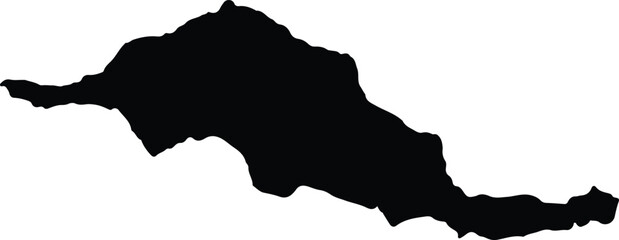 Arbel&aacute;ez Colombia silhouette map