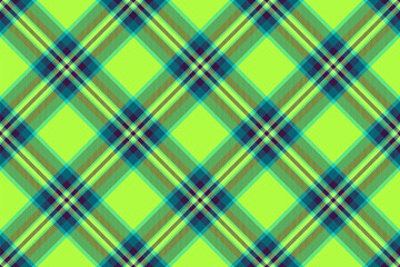 Vibrant lime green plaid pattern.  A seamless textile design perfect for fashion, web design, or print projects.