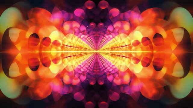 Vibrant 70s disco light reflections with a lively dance vibe, perfect for enhancing energetic visuals. Ultra HD loop.