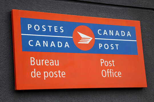 Canada Post Strike Postes Canada Bureau de poste Post Office Sign